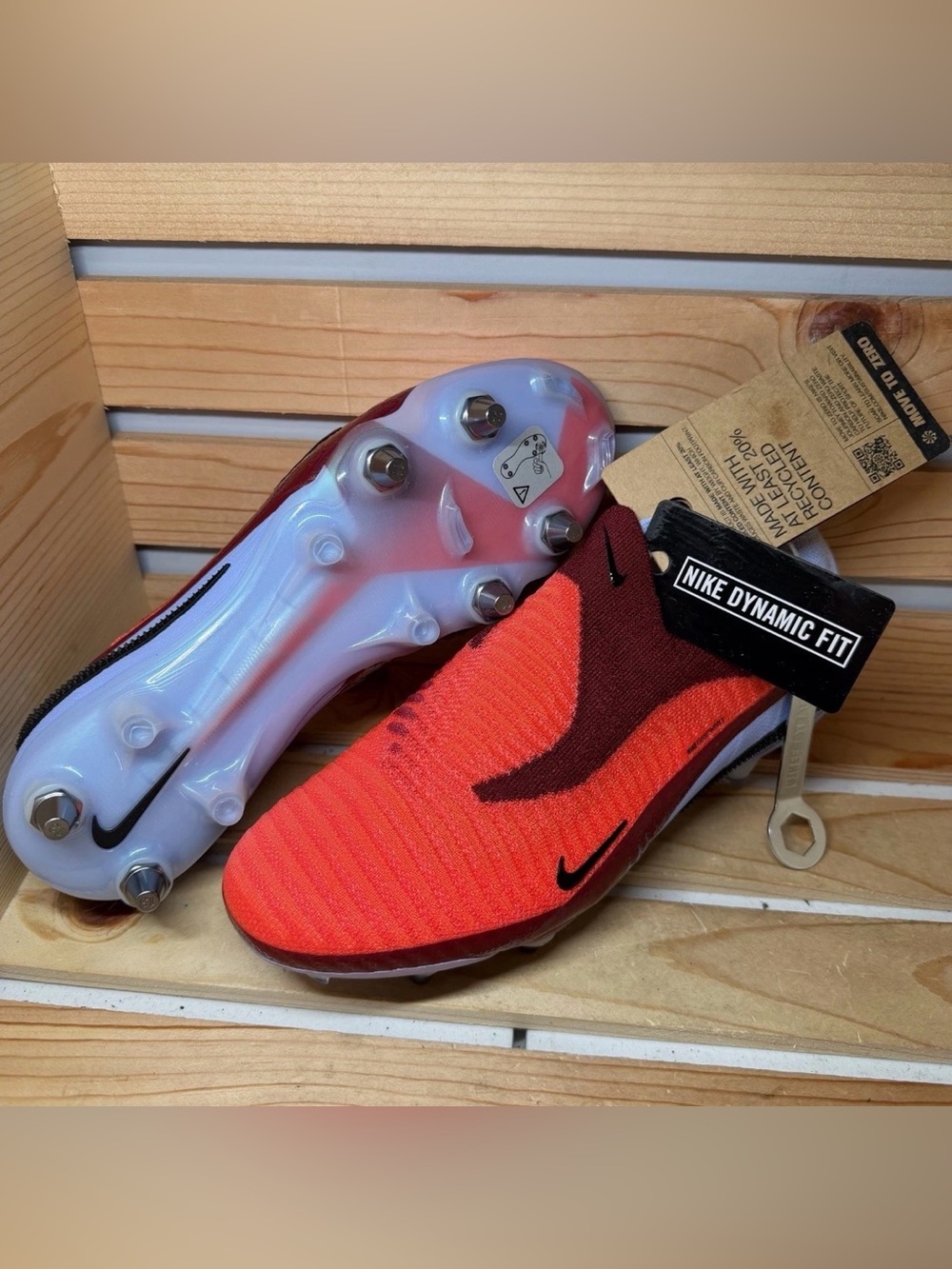 Nike Phantom 6 Elite High SG Soccer Cleats Shoes [IM4130-400] Men’s Size 6.5 NEW